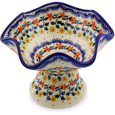 Bowl with Pedestal in pattern D176