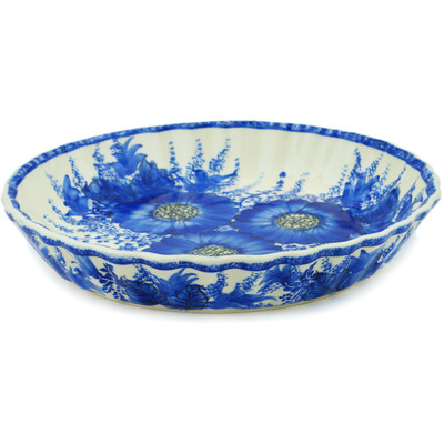 Fluted Pie Dish in pattern D278