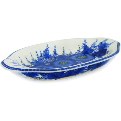 Platter with Handles in pattern D278
