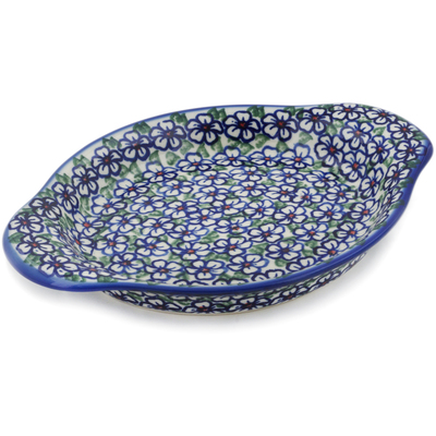Platter with Handles in pattern D183