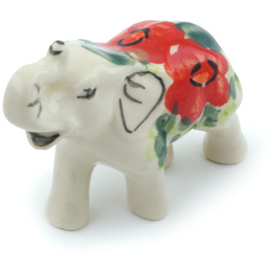 Elephant Figurine in pattern D54