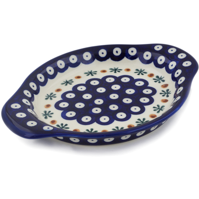 Platter with Handles in pattern D20