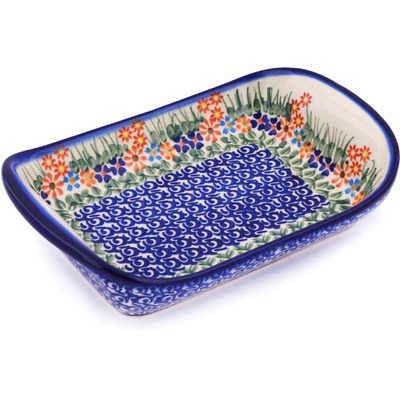 Platter with Handles in pattern D146