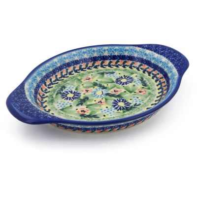 Platter with Handles in pattern D82