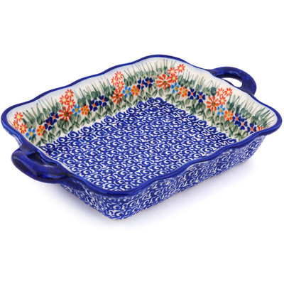 Pattern D146 in the shape Rectangular Baker with Handles