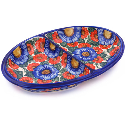 Divided Dish in pattern D143