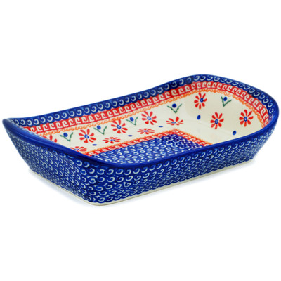 Platter with Handles in pattern D47