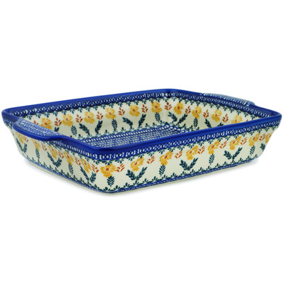 Pattern D164 in the shape Rectangular Baker with Handles