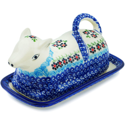 Pattern D309 in the shape Butter Dish