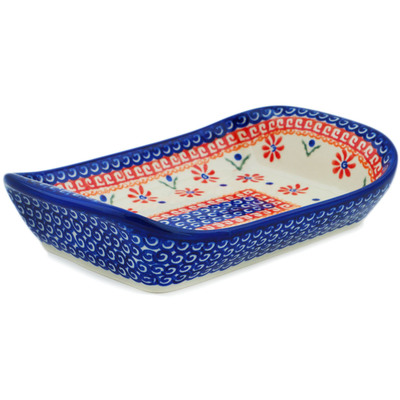 Platter with Handles in pattern D47