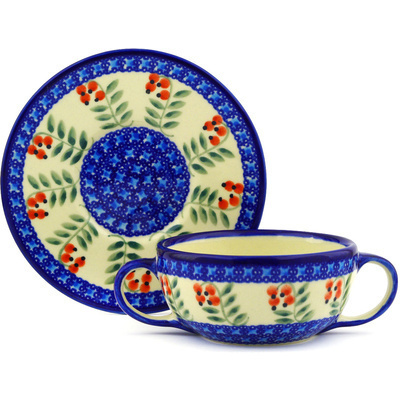 Bouillon Cup with Saucer in pattern D11U