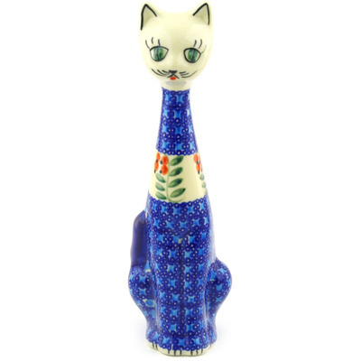 Cat Figurine in pattern D11U