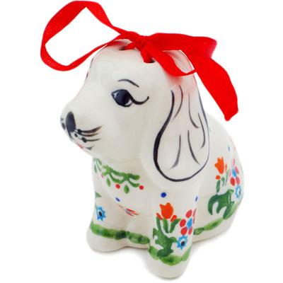 Pattern D19 in the shape Dog Ornament
