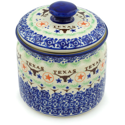 Jar with Lid in pattern D166