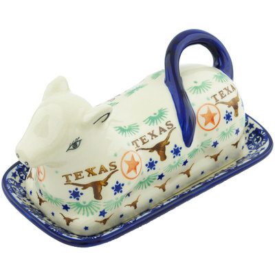 Pattern D166 in the shape Butter Dish
