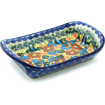 Platter with Handles in pattern D111