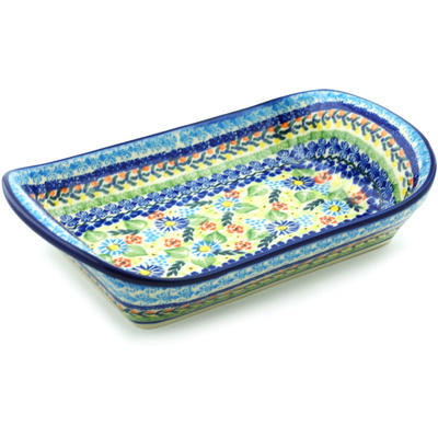 Platter with Handles in pattern D82