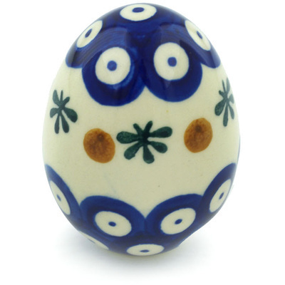 Pattern D20 in the shape Egg Figurine