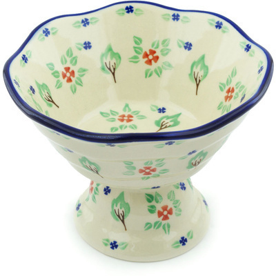 Bowl with Pedestal in pattern D157