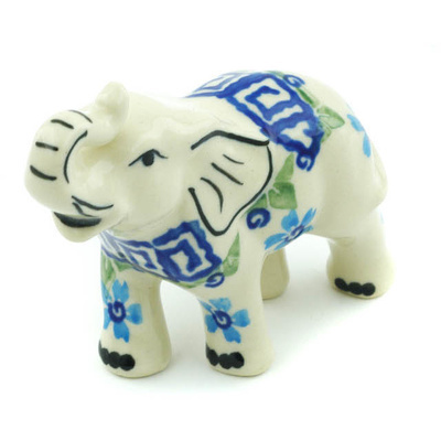 Elephant Figurine in pattern D40