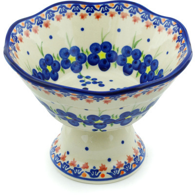 Bowl with Pedestal in pattern D52