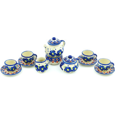 Mini Tea Set in pattern D52