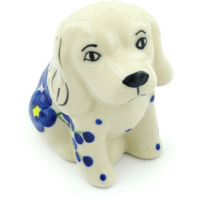 Dog Figurine in pattern D52