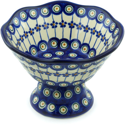 Bowl with Pedestal in pattern D63