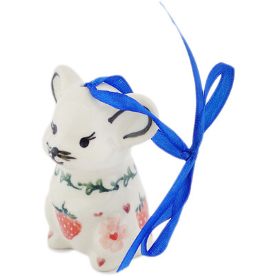 Pattern D460 in the shape Mouse Ornament