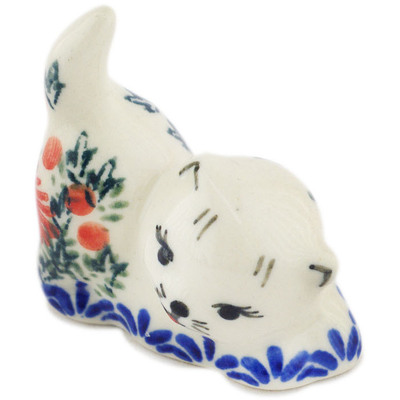 Cat Figurine in pattern D284