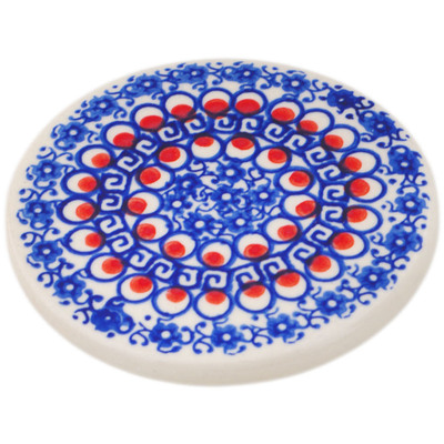 Pattern D214 in the shape Coaster