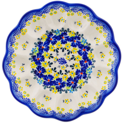 Pattern D202 in the shape Egg Plate