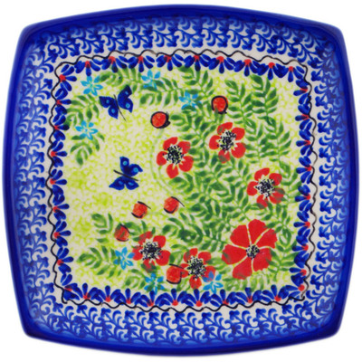 talerz kwadratowy 18/18 in pattern D219