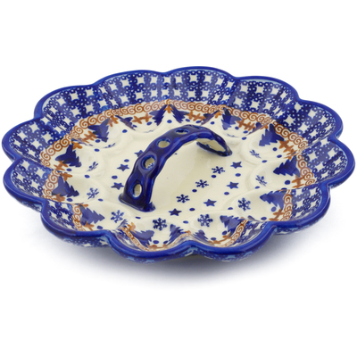 Pattern D100 in the shape Egg Plate