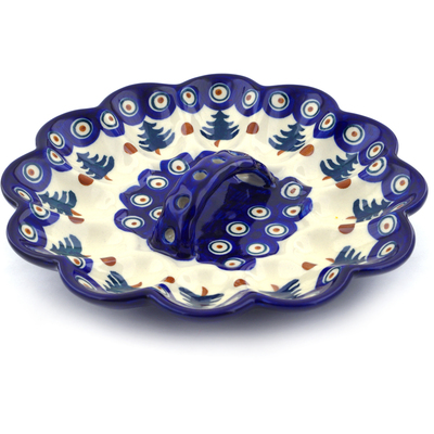 Pattern D102 in the shape Egg Plate