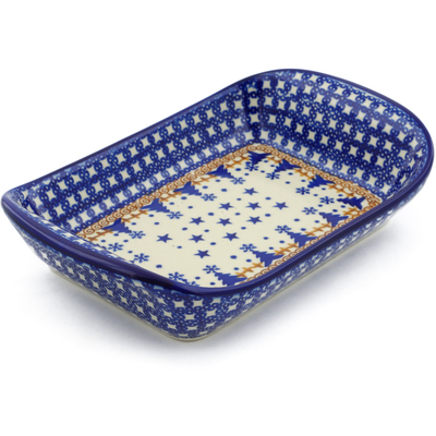 Platter with Handles in pattern D100