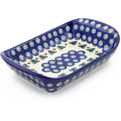 Platter with Handles in pattern D102
