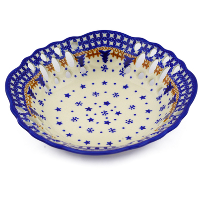 Pattern D100 in the shape Bowl with Holes