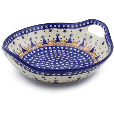 Pattern D100 in the shape Bowl with Handles