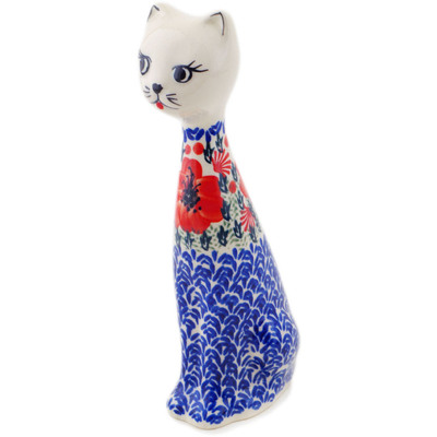 Cat Figurine in pattern D284