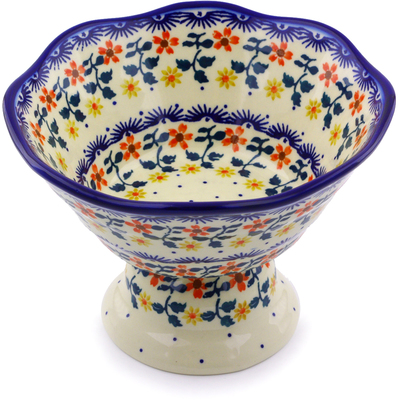 Bowl with Pedestal in pattern D176