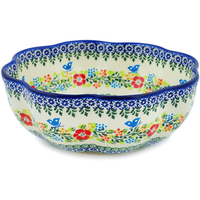 Pattern D311 in the shape Scalloped Fluted Bowl