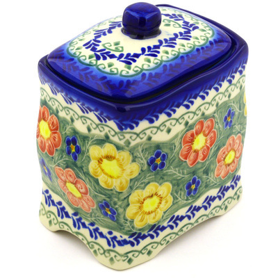 Jar with Lid in pattern D72