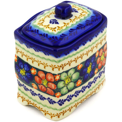 Jar with Lid in pattern D77