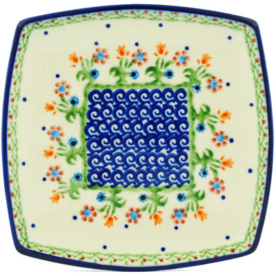 Square Plate in pattern D19