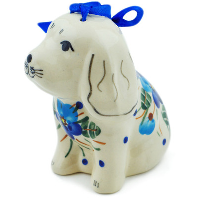 Dog Ornament in pattern D155