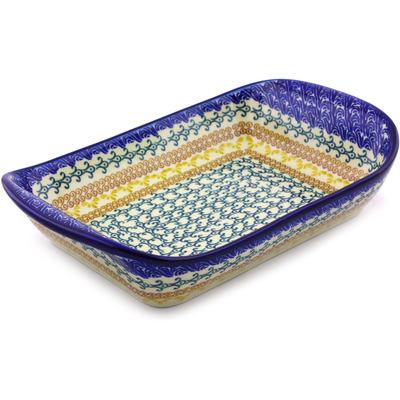 Platter with Handles in pattern D168