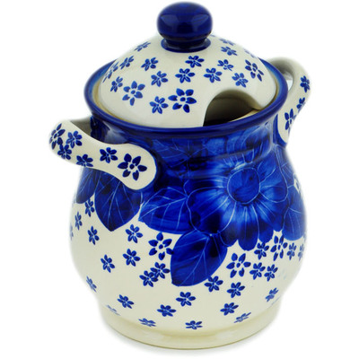 Pattern D310 in the shape Jar with Lid and Handles