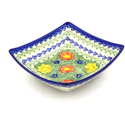 Square Bowl in pattern D72