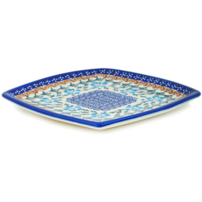 Square Plate in pattern D177